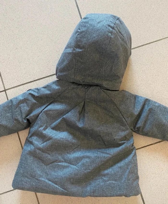 Manteau veste avec capuche hiver Obaibi Obaïbi taille 6 mois val 39,9 - photo numéro 5