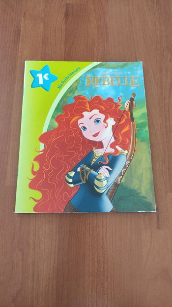 Livre Disney Pixar Rebelle