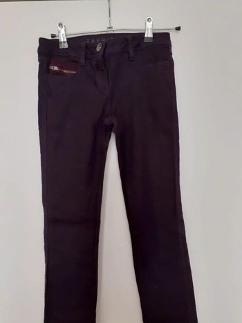 Pantalon slim mauve fille 12 ans Esprit
