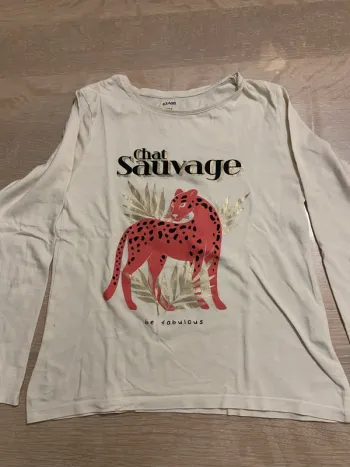T-shirt manches longues 10 ans