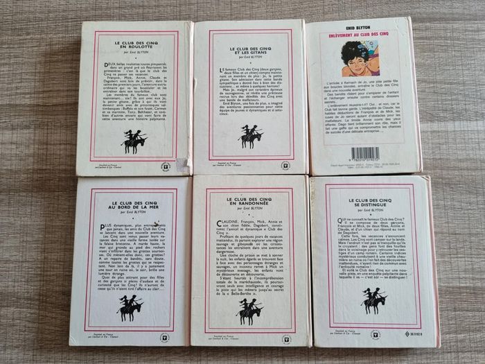 Gros lot de livres anciens le club des cinq - photo numéro 5