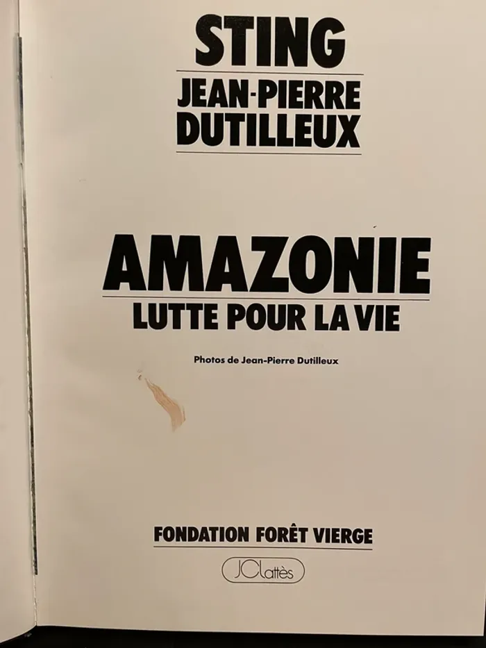 Amazonie - Sting et Dutilleux - photo numéro 3