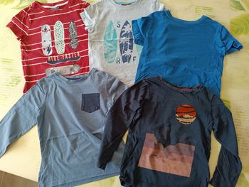 Lot t-shirts 5 ans