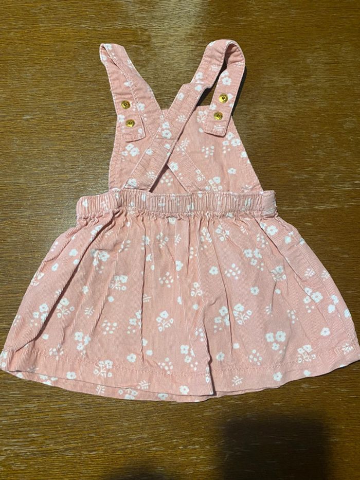Robe rose à fleur flanche - photo numéro 3