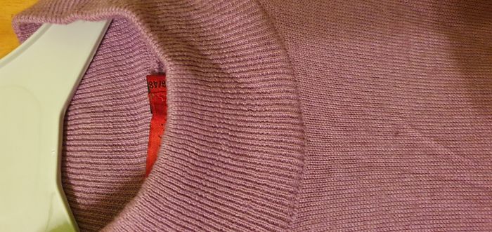 Pull violet Mérinos - photo numéro 2