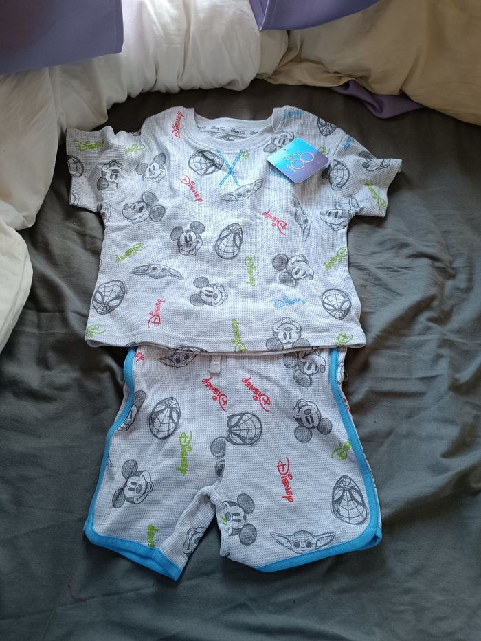 Ensemble short Mickey