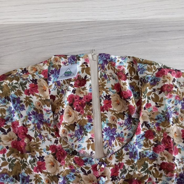 Robe longue à motifs avec doublure C&A taille 36 - photo numéro 2