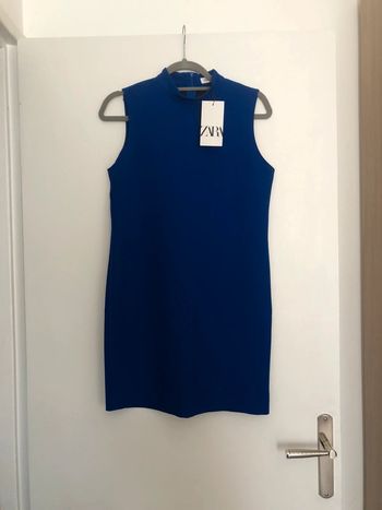 Superbe belle robe col cheminée Zara neuve avec étiquette taille S