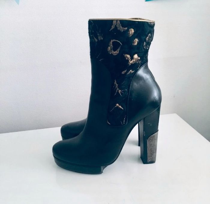 Bottines compensées Lanvin - photo numéro 4