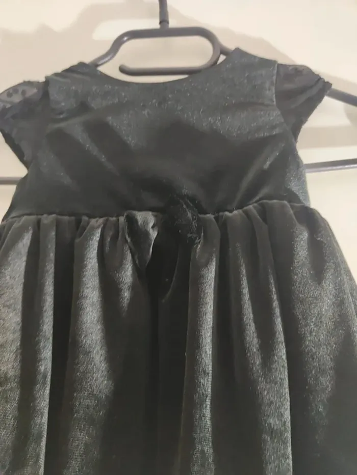 Jolie robe bébé fille velours 💎9mois💎 - photo numéro 6