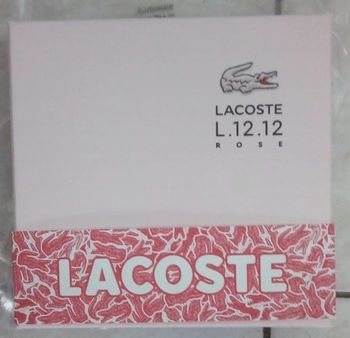 Lacoste L.12.12 Rose coffret