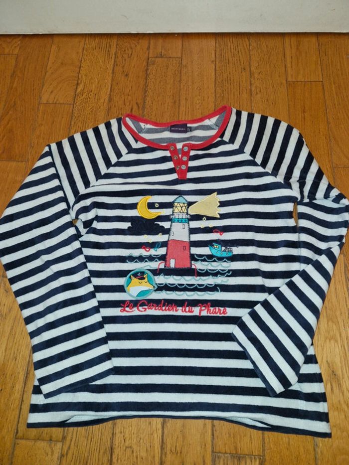 Pyjama velours sergent major 11 ans - photo numéro 2