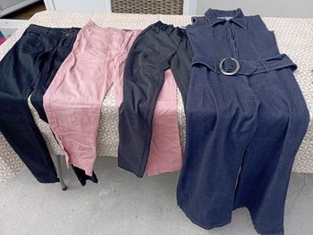 Lot pantalons et combi femme 