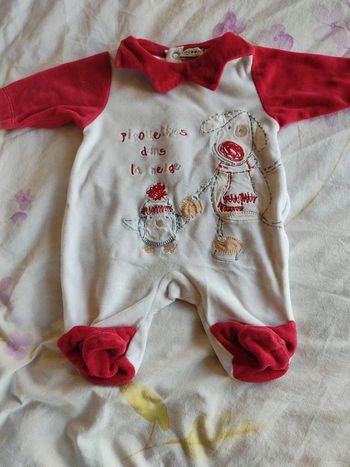Pyjama père noël cocoon taille naissance