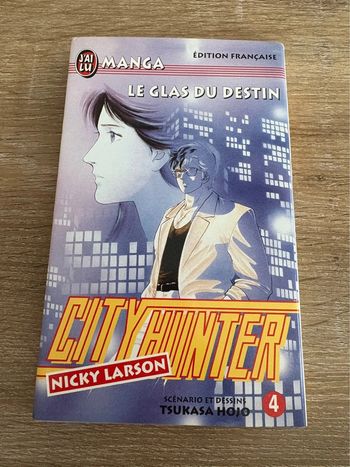 Manga City hunter tome 4 Édition j’ai lu