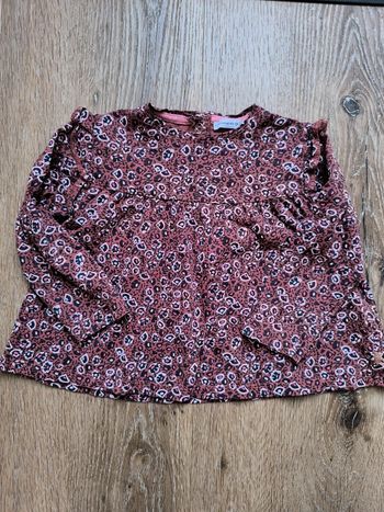 Tee shirt manches longues lulu castagnette 24 mois
