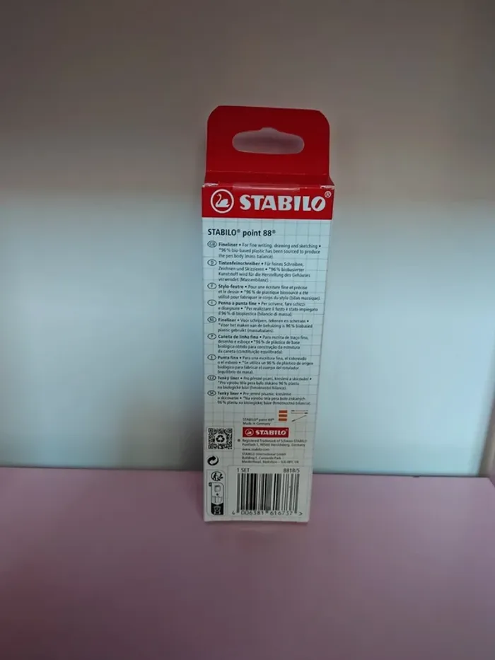 Stabilo point 88 - Etui zig zag de 18 stylos feutres - pointe fine - photo numéro 3