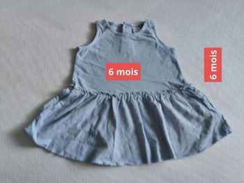 Robe taille 6 mois