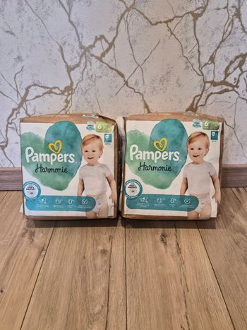 Couche Pampers Harmonie T6 x27 neuf