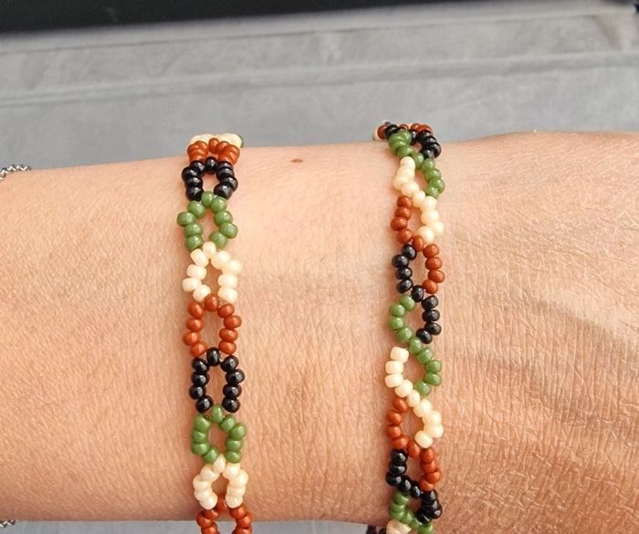 Lot de 2 bracelets thème militaire - photo numéro 3