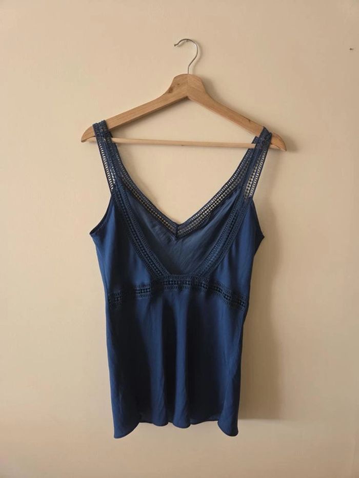 debardeur Etam bleu taille S - photo numéro 2