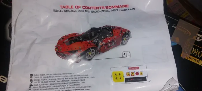 Meccano La ferrari - photo numéro 2