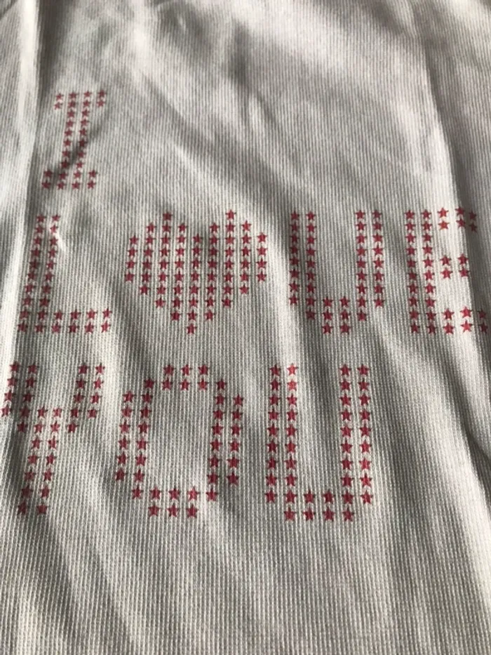 T-shirt gris bonton - photo numéro 2