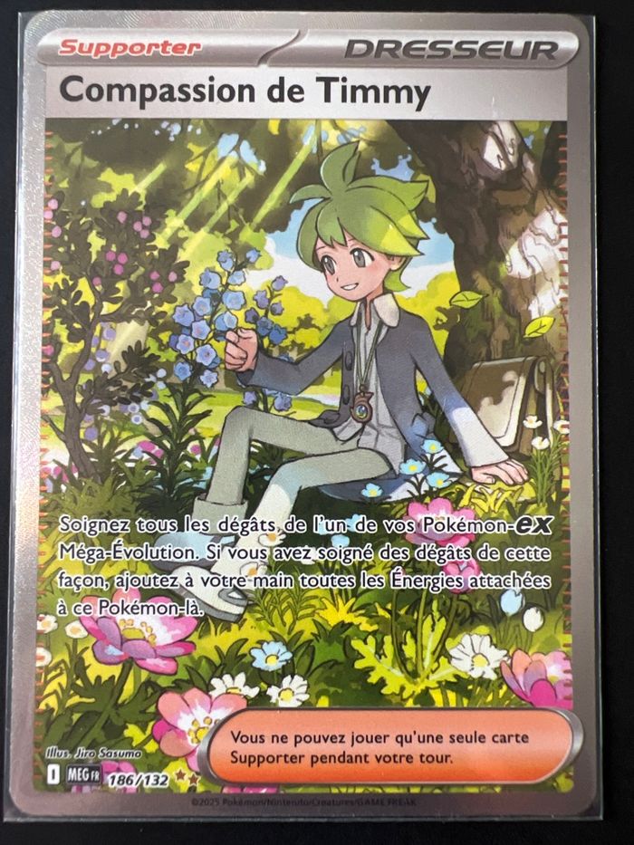 Carte Pokémon Compassion de Timmy MEG 186
