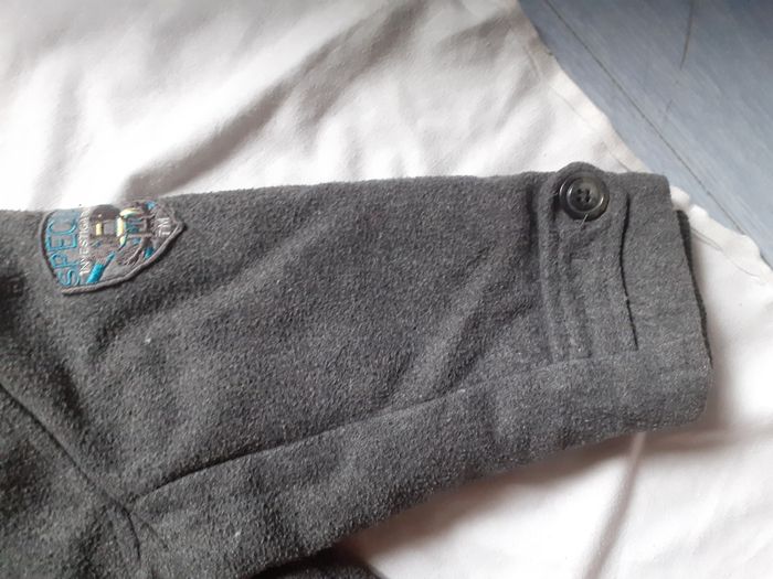 Manteau chaud gris - photo numéro 5