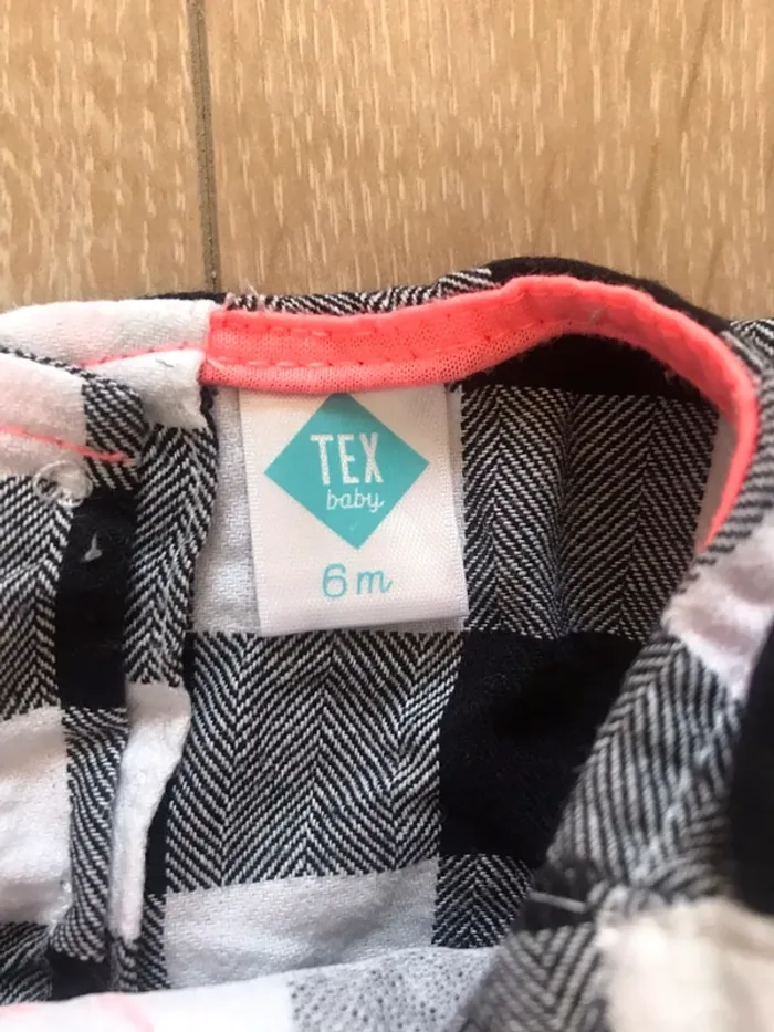 Ensemble 2 pièces blouse et legging 6 mois - photo numéro 5