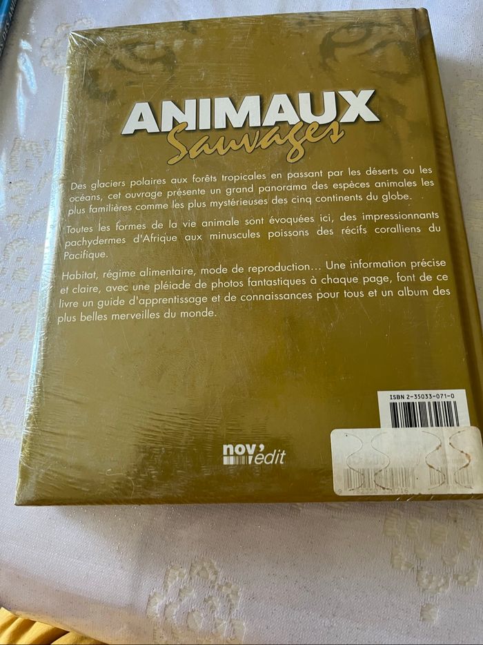 Livre Animaux Sauvage neuf - photo numéro 2