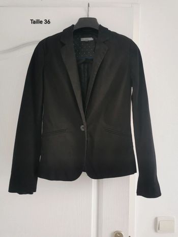 Veste blazer noire