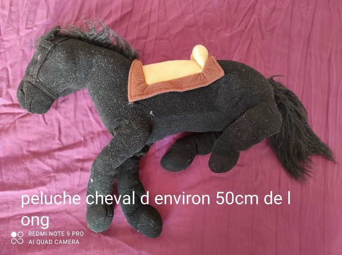 Cheval peluche