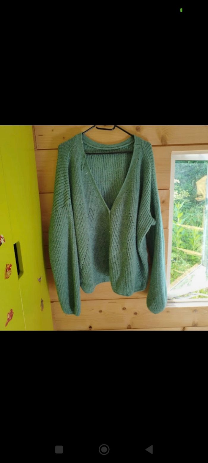 Magnifique cardigan Promod réversible