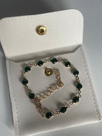 Bracelet émeraude 