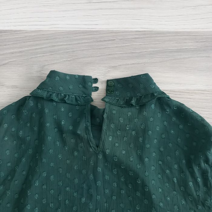 Chemisier femme vert à manches longues Tex taille 38 - photo numéro 10