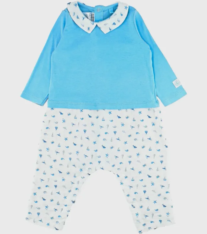 Petit Bateau Combinaison 12 mois en coton bio
