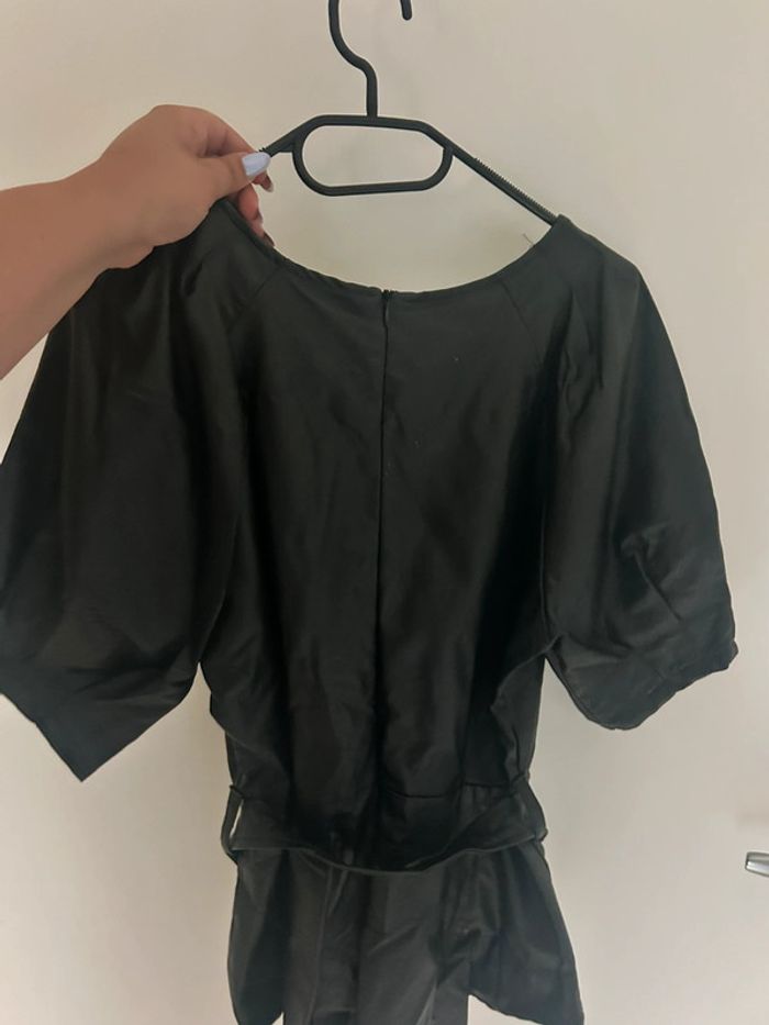 Blouse en similicuir taille L - photo numéro 2