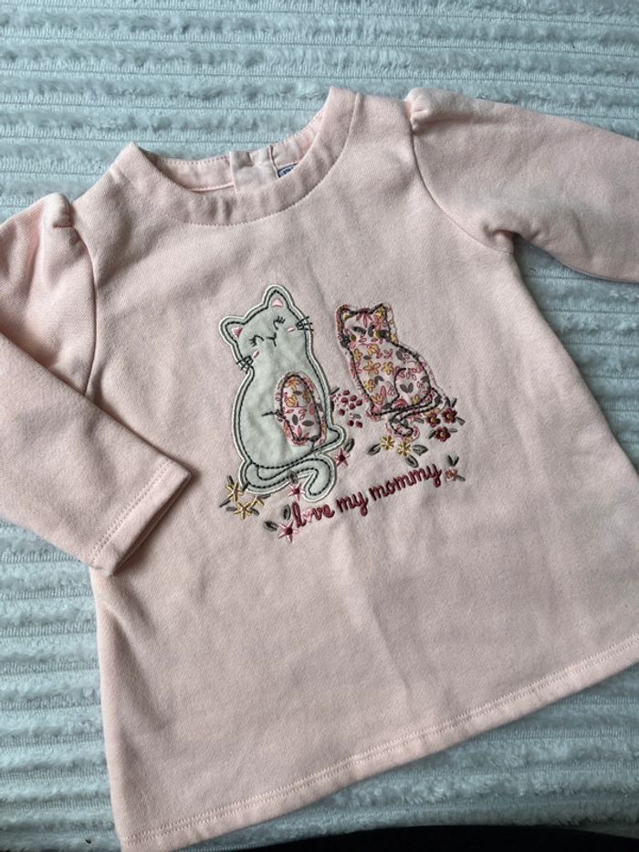 Tunique chats 12 mois - photo numéro 2