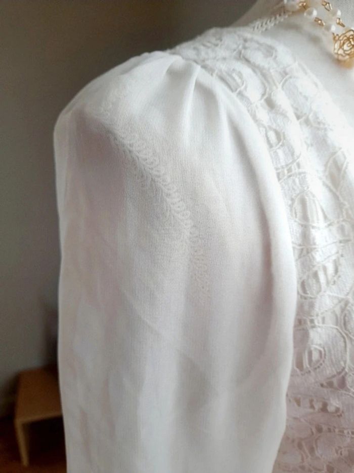 Superbe robe dentelle vintage - photo numéro 3