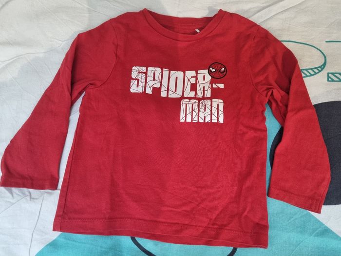Tshirt manches longues Spider Man 3ans