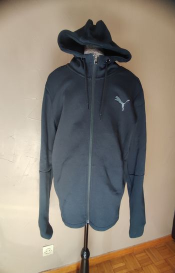 Gilet à capuche noir Puma taille L