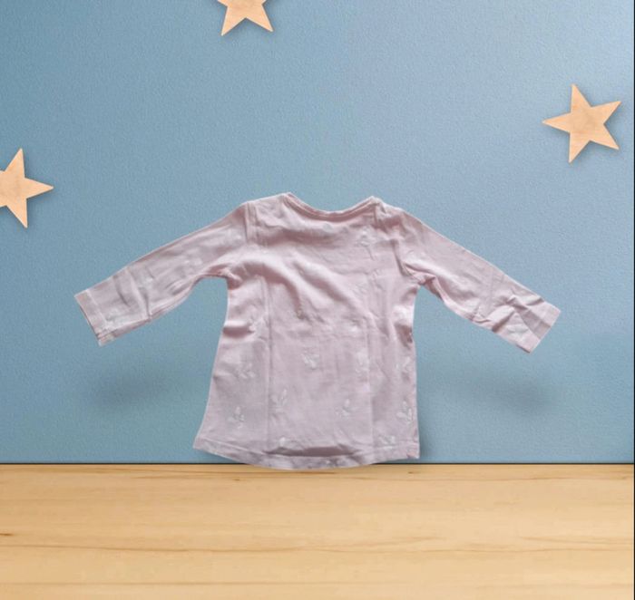 Tee-shirt fille 12 mois manches longues Z Grain de blé - photo numéro 4