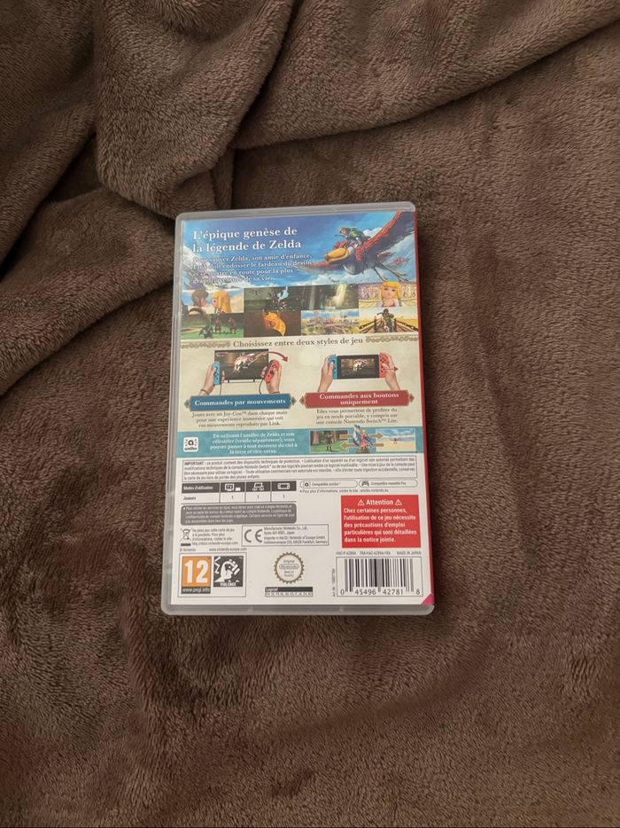 Jeu vidéo Nintendo switch the legend of Zelda : Skyward sword HD en très bon état. - photo numéro 2