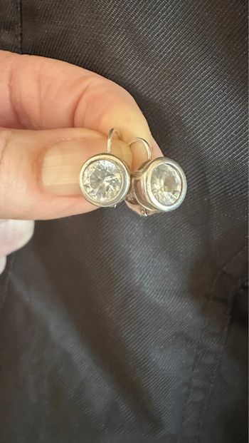 Boucles d'oreilles en argent