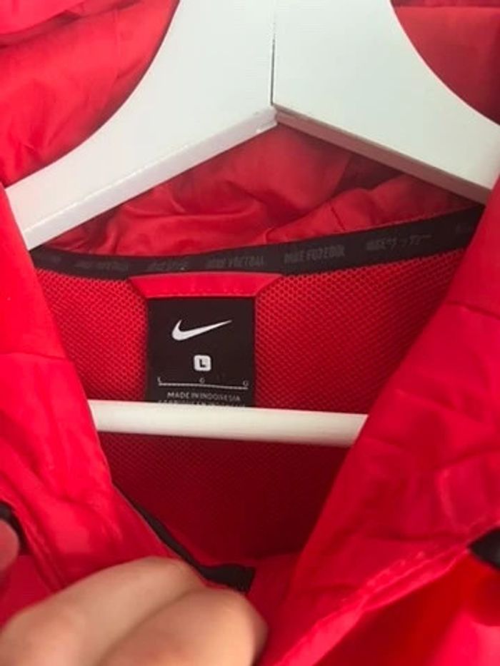Coupe vent nike rouge football - photo numéro 3