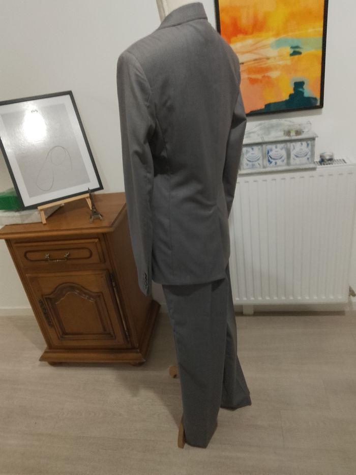 Costume gris clair toutes saisons homme '' Sans Marques'' - photo numéro 7