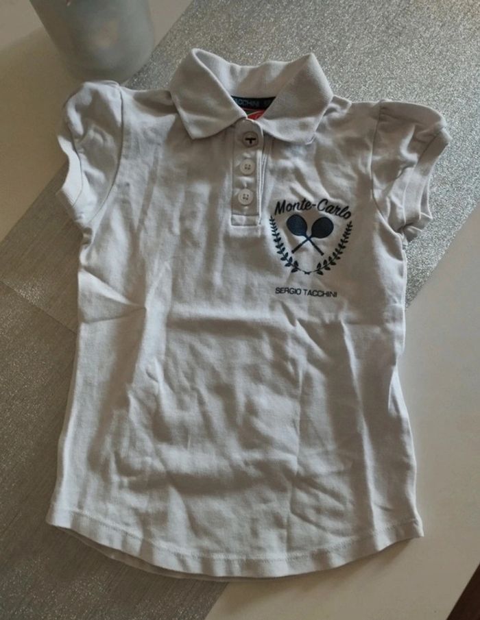 Polo Sergio Tacchini Monte Carlo Rolex Master taille 3/4 ans
