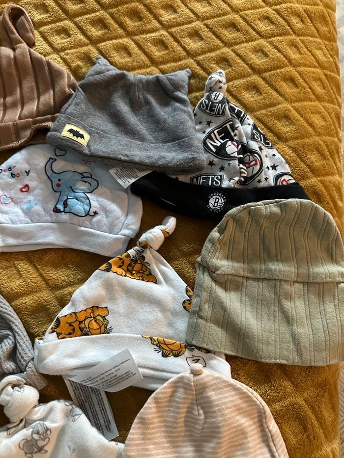 Lots bonnet bébé - photo numéro 7