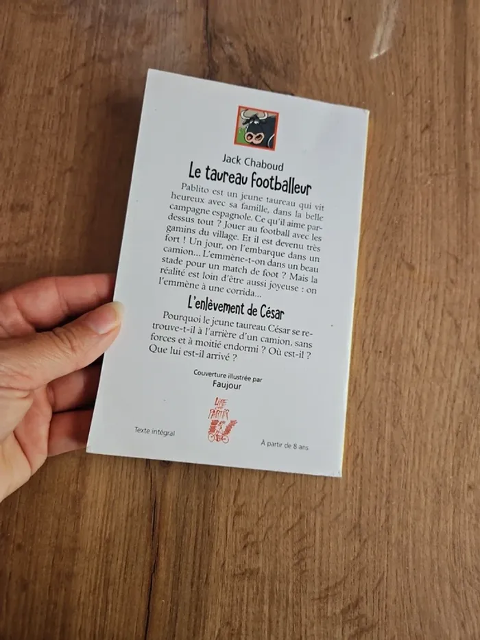 Livre le taureau footballeur - photo numéro 2